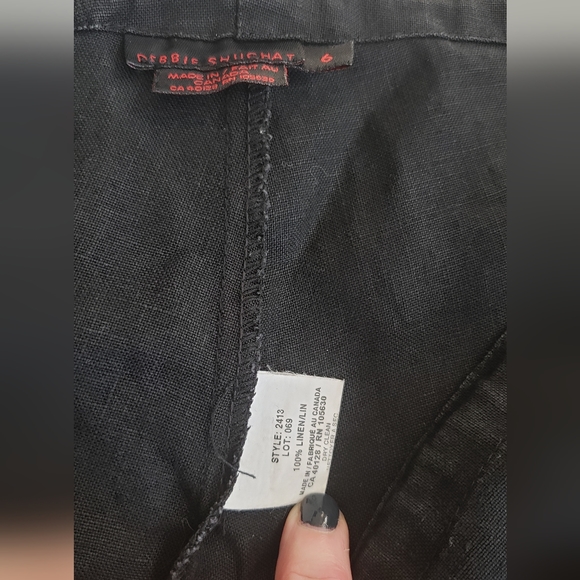 SOLD! Shuchat Canada Kinen Wide leg pants size 6 - Picture 6 of 6